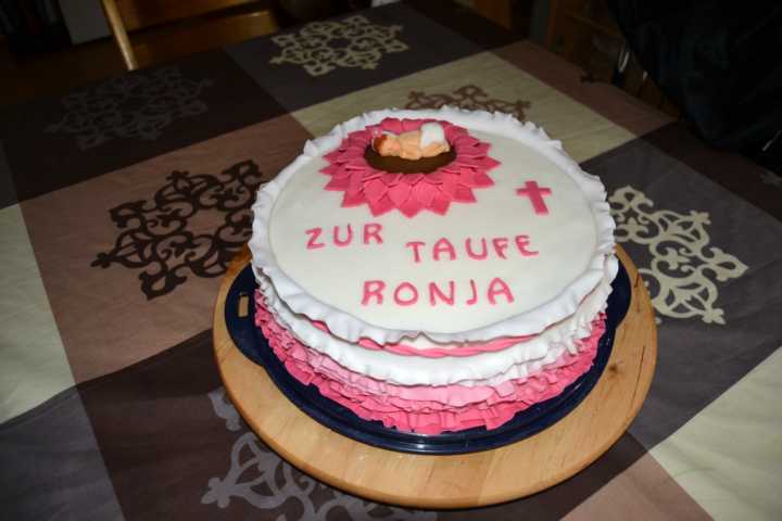 Tauftorte Ronja