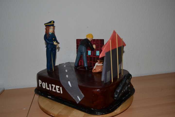 Polizei Torte